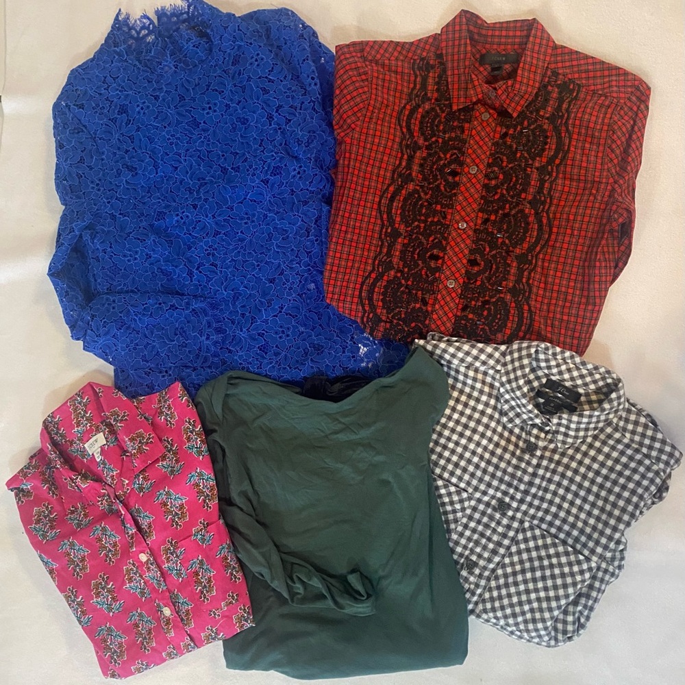 J. Crew Lot Of  Women's Long Sleeve Tops XS/0